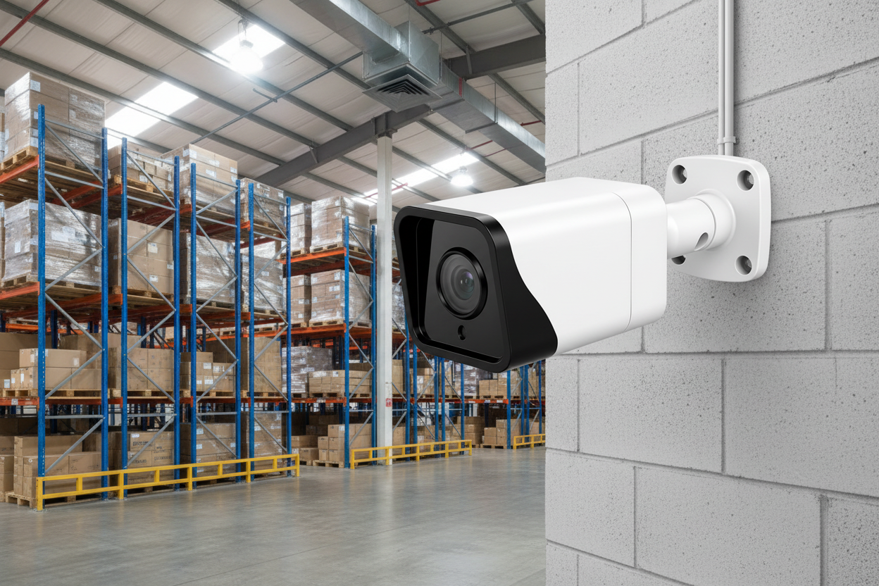 Lend'L CCTV camera on rent from golendl — professional surveillance camera close-up