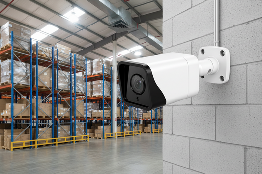 Lend'L CCTV camera on rent from golendl — professional surveillance camera close-up