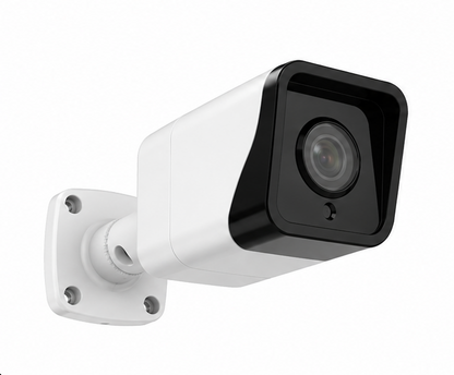 Lend'L 4MP indoor bullet CCTV camera — side profile with mounting bracket